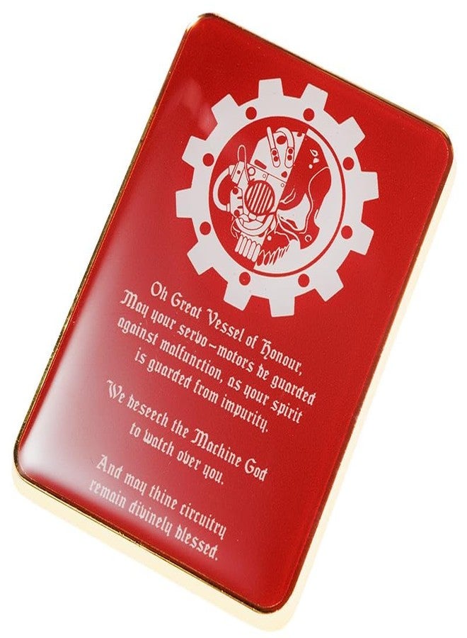 Starforged Adeptus Mechanicus STC شارة بدبوس مغناطيس الثلاجة مطرقة حرب 40000 بروش - Image 3
